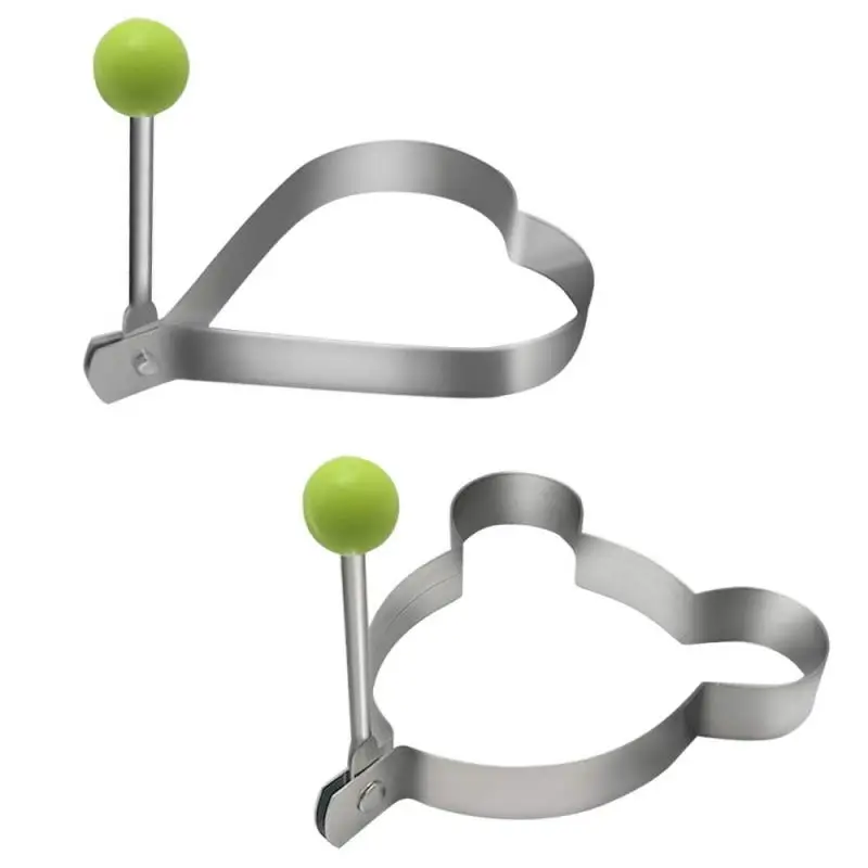 Форма для жарки яиц в виде r Нержавеющая сталь форма блин кольцо круглая сердца