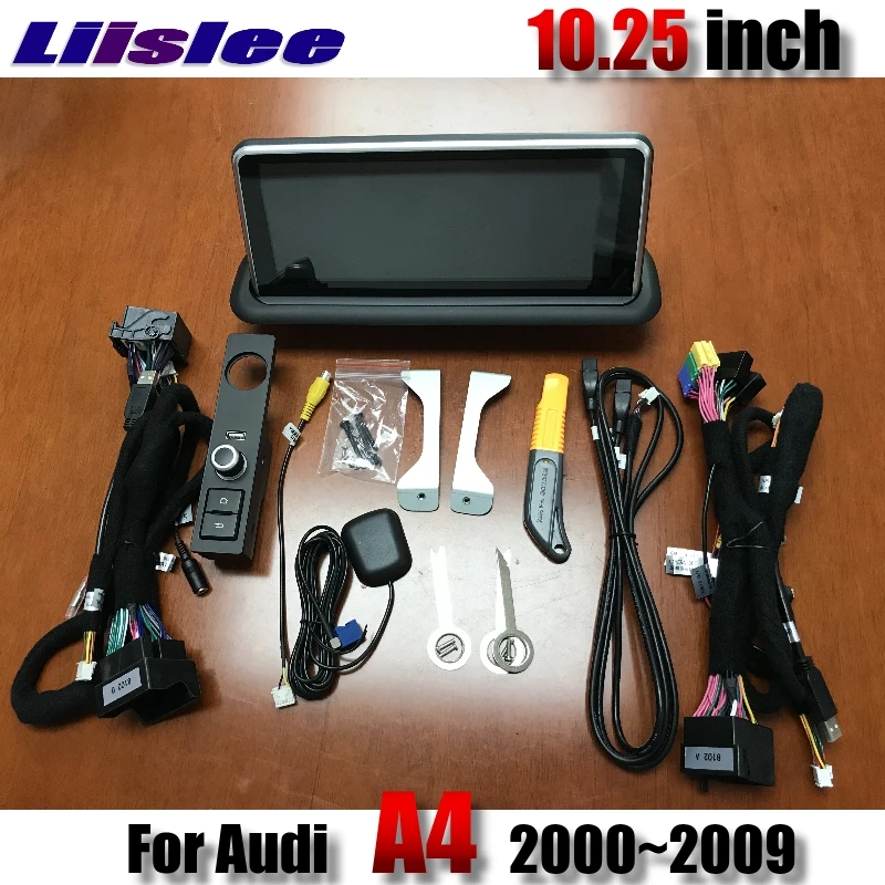 Автомагнитола LiisLee для Audi A4 B6 B7 8E 8H 2000 ~ 2009 10 25 дюйма Wi Fi GPS карта радио оригинальная