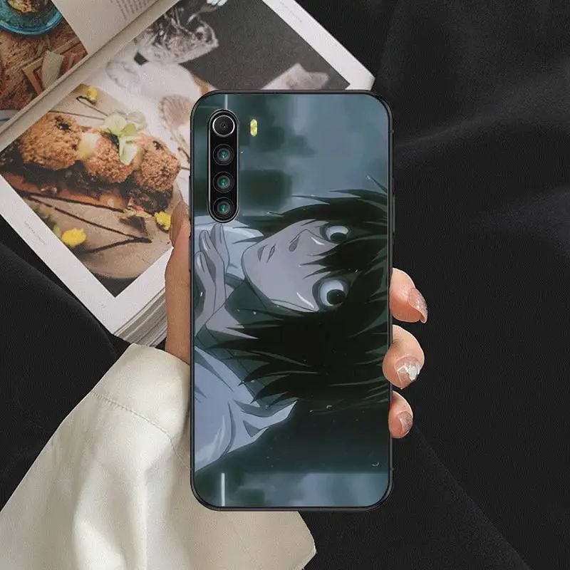 

Death Note Anime L-Lawliet Phone Case For Huawei P9 P10 P20 P30 P40 Lite 2017 Pro SMART2019 Cover Fundas Coque
