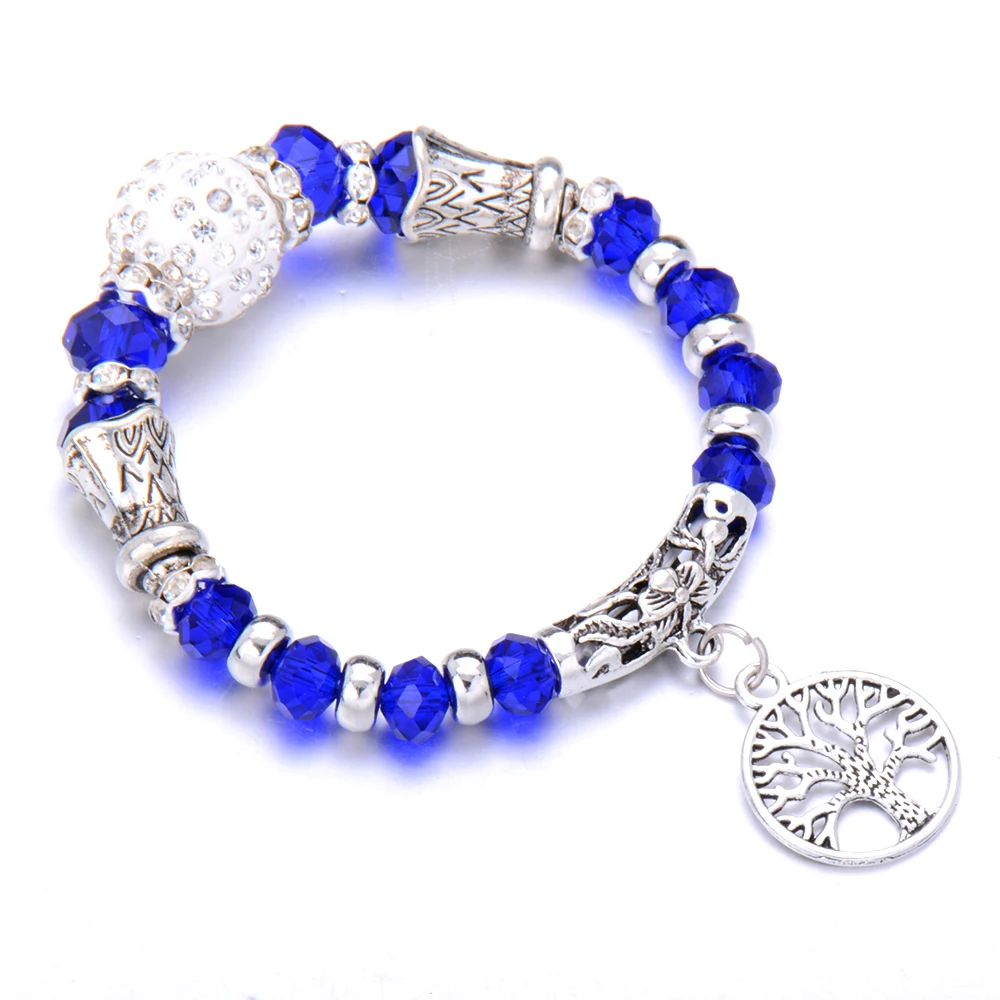 Браслет из бусин Древо жизни для женщин и мужчин изящные деревянные четки йоги