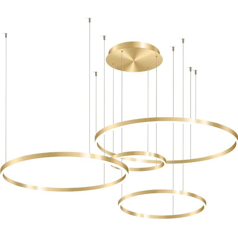 

2021 Modern Led Chandelier Lighting For Living room Dining room Kitchen Coffee Gold Fashion LED Lamp foyer polar chandelier