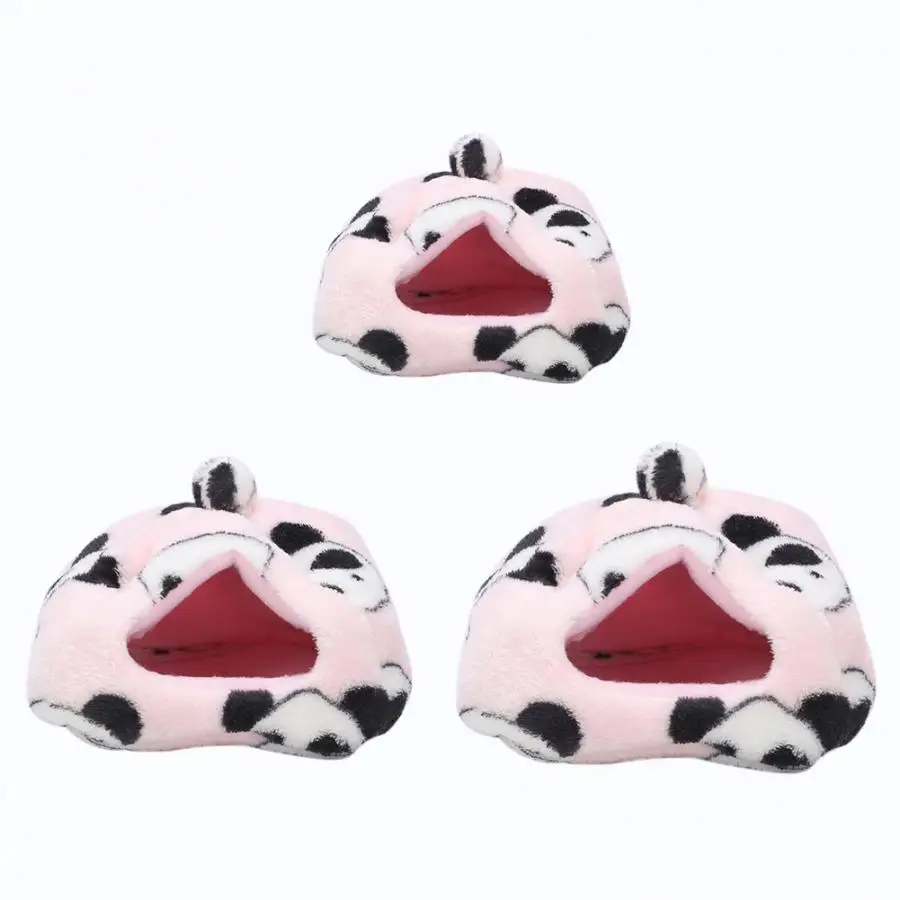 Зимнее Детское пальто из толстого плюша ткань Pet гнездо дом для хомяка Ежик