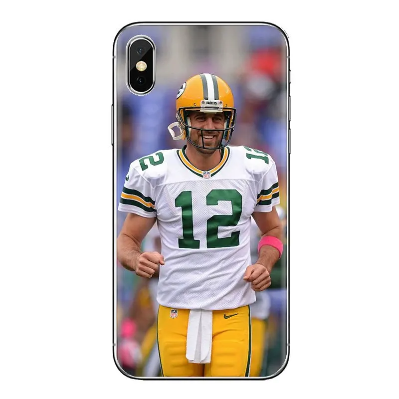 Для huawei G7 G8 P7 P8 P9 P10 P20 P30 Lite Mini Pro P Smart Plus 2017 2018 2019 Аарон Роджерс упаковщик автограф