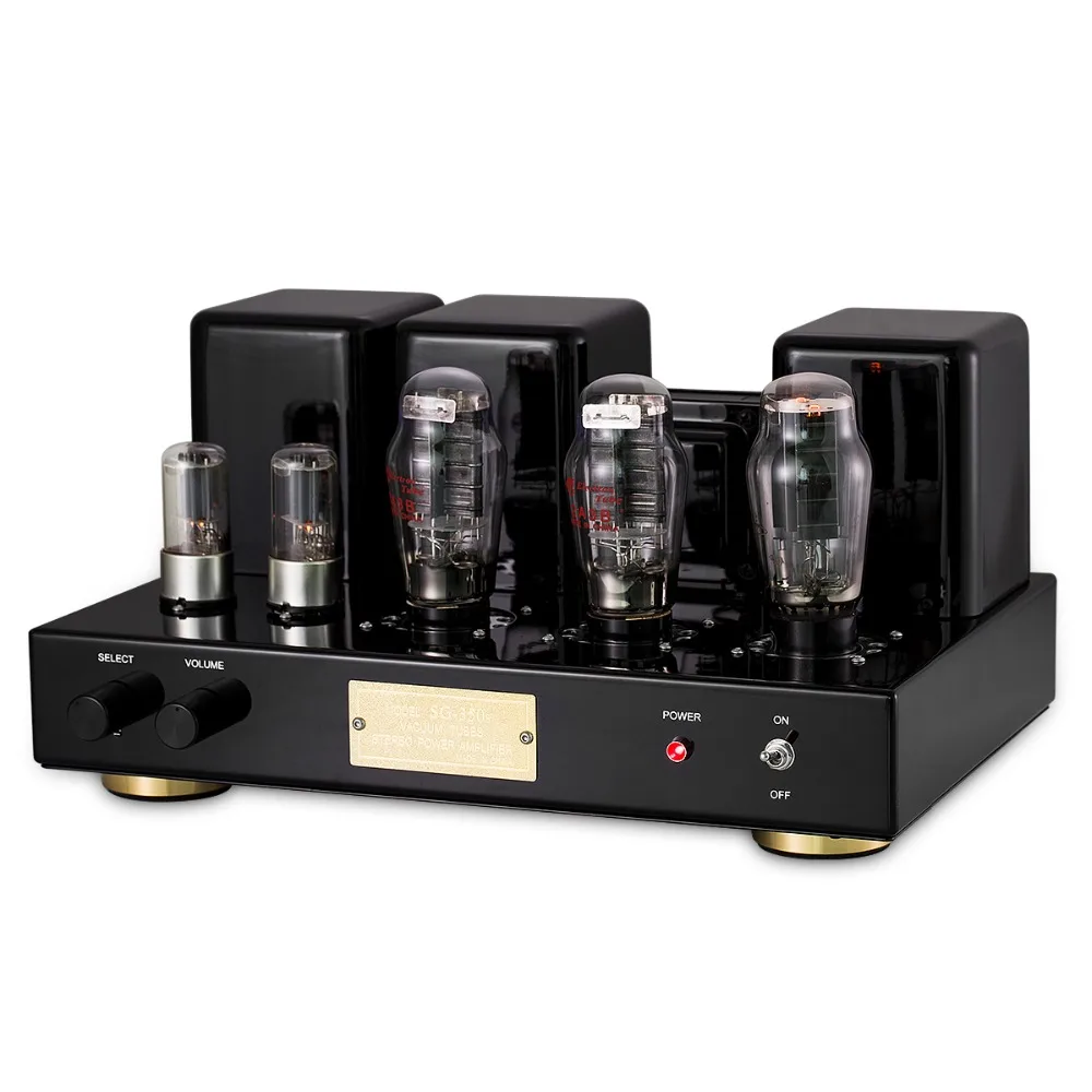 Nobsound Hi-end 2A3 стерео вакуумный ламповый Интегрированный усилитель Hi-Fi односторонний усилитель мощности класса A черный и красный