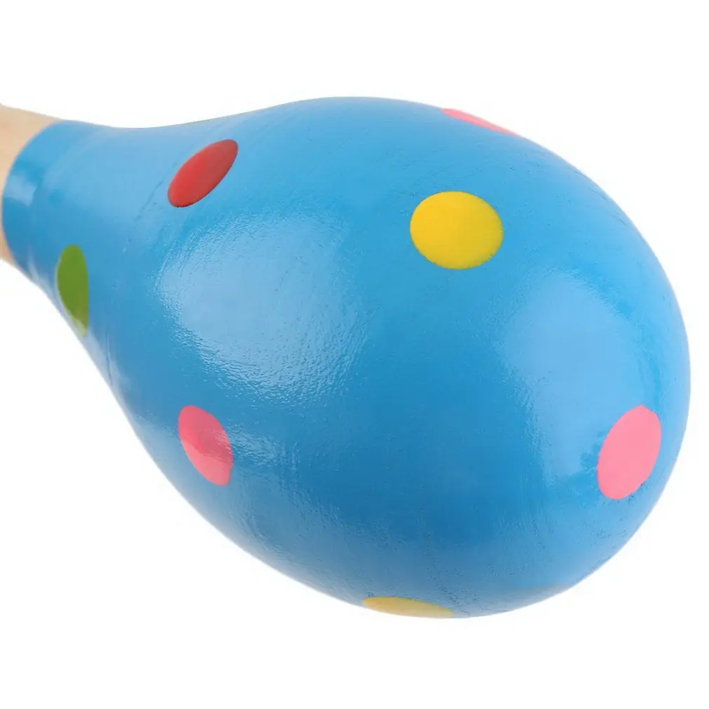 5 шт. Детские звуковые погремушки для малышей Музыкальные инструменты деревянный