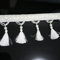 1yard rhinestone beaded fringe trim for clothes curtain bags shoes handmade beading appliques patch diy sewing accessories