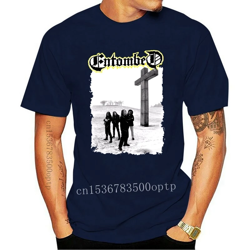 

New Entombed - Swedish Death Metal Band , T _ Shirt - Sizes : S To 6xl Summer Short Sleeves 2021 Fashion T-shirt