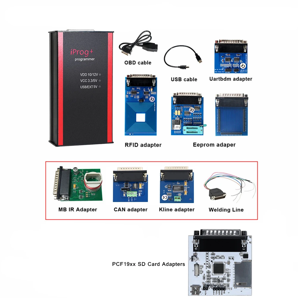 Программатор iProg Pro V85 поддержка IMMO + коррекция пробега сброс подушки безопасности