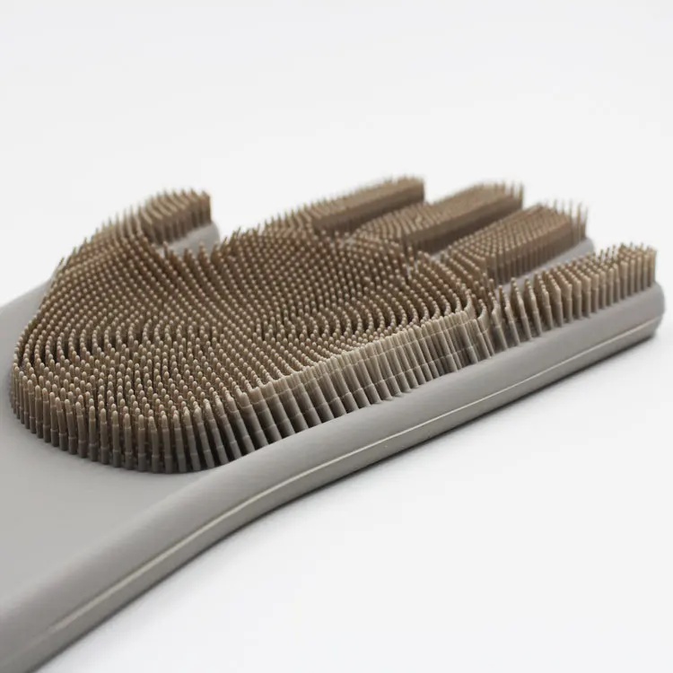 Оптовая продажа 100 парт/лот Волшебные силиконовые перчатки для мытья посуды