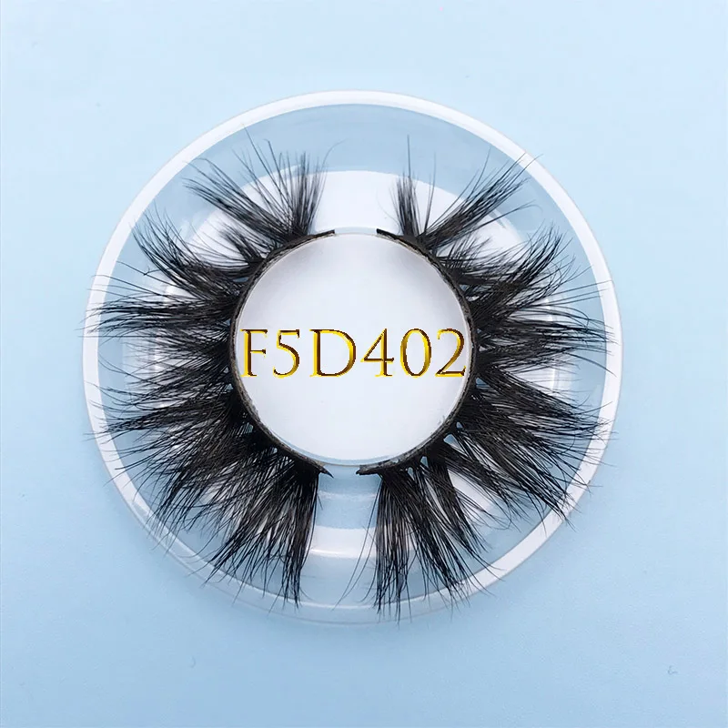 F5D402 MIKIWI изготовленная на заказ коробка 20 мм 5D83 искусственные норковые ресницы накладные ресницы "крест-накрест" натуральных длинных ресниц макияж 5DMink ресниц удлинитель с многослойным покрытием - Цвет: F5D402