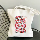Холщовая сумка-шоппер для женщин, Подарочная женская сумка-тоут для учителей, роскошные дизайнерские аниме сумки на заказ, бутик 2021