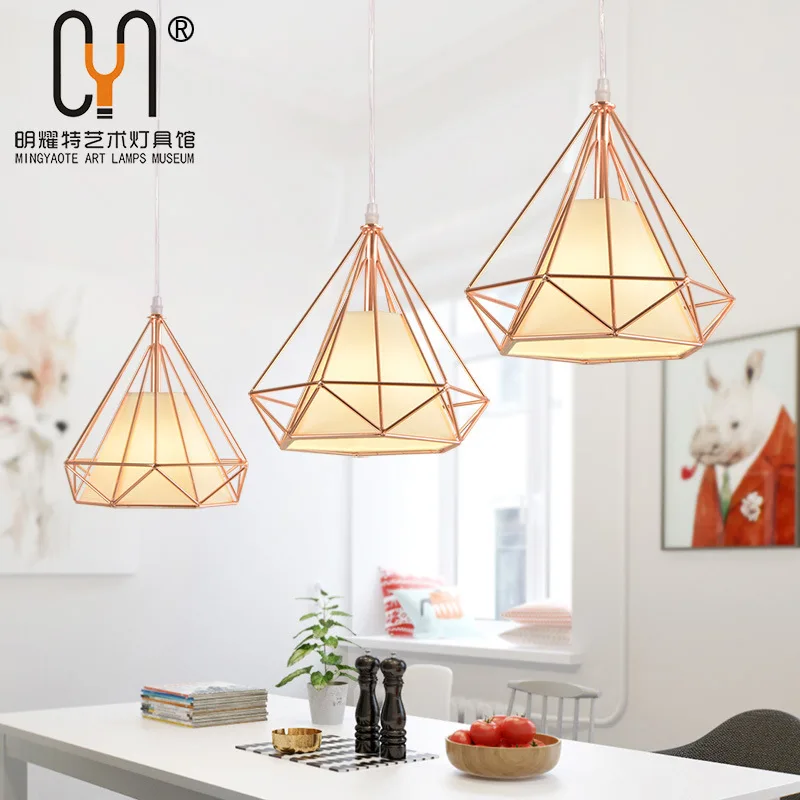 

vintage led crystal scandinavian vintage lamp chandeliers ceiling e27 pendant light deco maison kitchen light moroccan decor