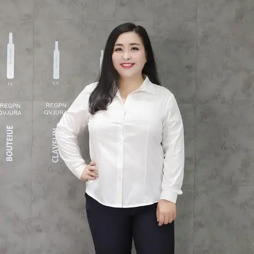 Женские рубашки 2020 9XL 8XL 7XL 6XL blusas mujer de moda женские большие размеры Офисная Женская