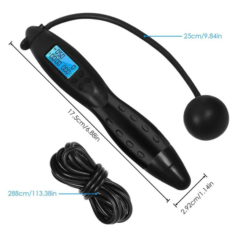 Умная Электронная Скакалка цифровая скакалка прочная износостойкая с цифровым