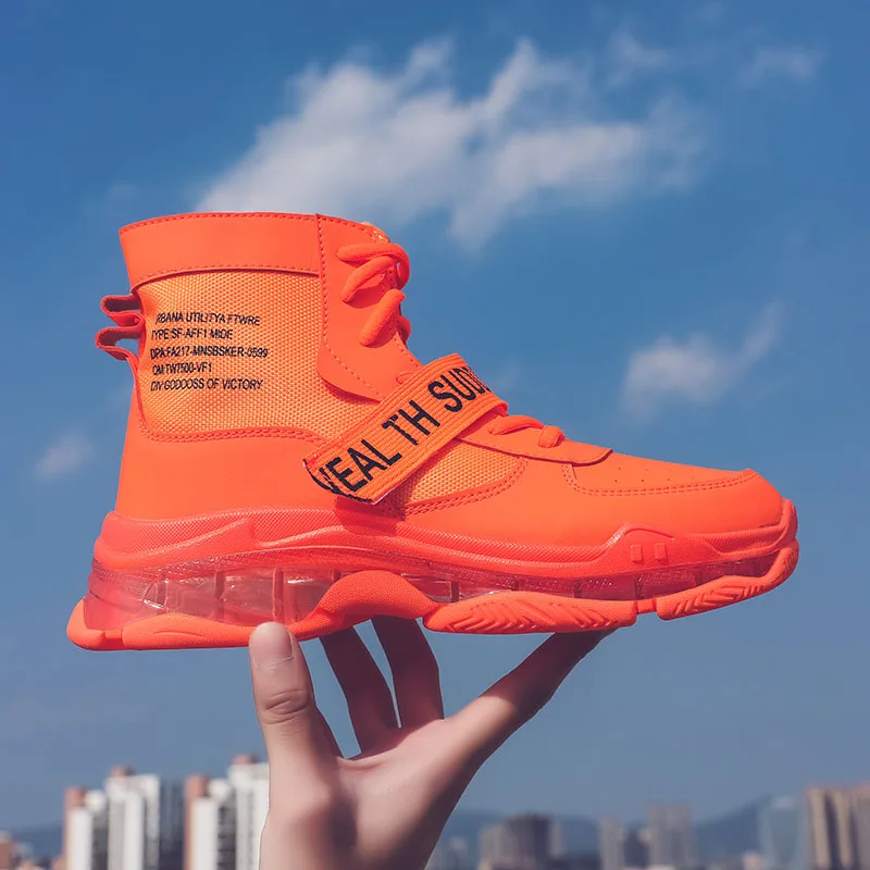 Кроссовки Sepatu мужские высокие повседневные удобные дизайнерские сникерсы на