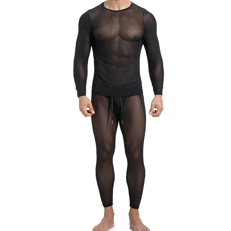 2021 Men's Long johns underwear Track suits Fitness Sports Leggings Suit Men Compression Workout Comression Jogging Clothes Suit