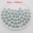 100200 шт., воздушные шары для страйкбола, 6 мм, 7 мм, 8 мм, стеклянные шары, используемые для рогатки, охотничьего лука и стрелы, спортивные стеклянные шарики