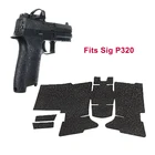 MAGORUI резиновыематовые черные ручки для SIG Sauer P320 полноразмерные Охотничьи аксессуары
