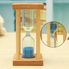 Настольная деревянная рамка стеклянный часовой стакан 135 мин песочный таймер детская игрушка подарки зубная щетка часовой стакан домашний декор часы часовой стакан # M