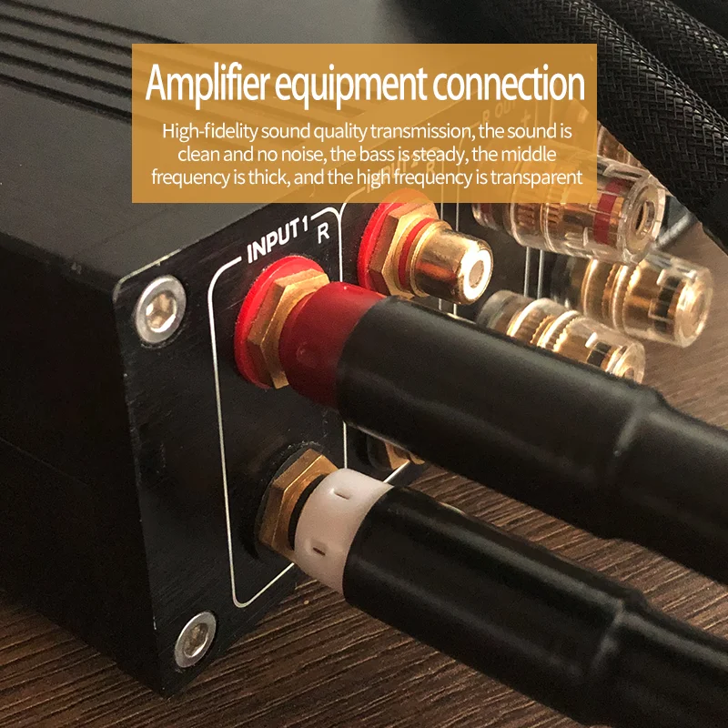 Кабель аудиосигнала Серый Рыцарь HIFI профессиональный аудио сигнальный кабель