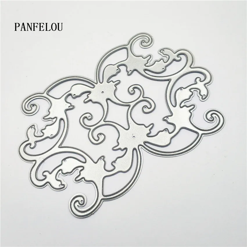 Штамп PANFELOU с розовыми цветами для скрапбукинга рукоделия Хэллоуина | Дом и сад