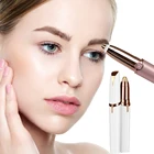 Лучший электрический триммер для бровей безболезненный эпилятор для макияжа бровей портативный прибор для удаления волос на лице мини бритва Женский депилятор