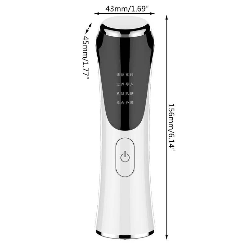 

Electric Ultrasonic Vibration Massage Skin Cleanser Face Beauty Device Handhold Cleansing Household Rejuvenating Home