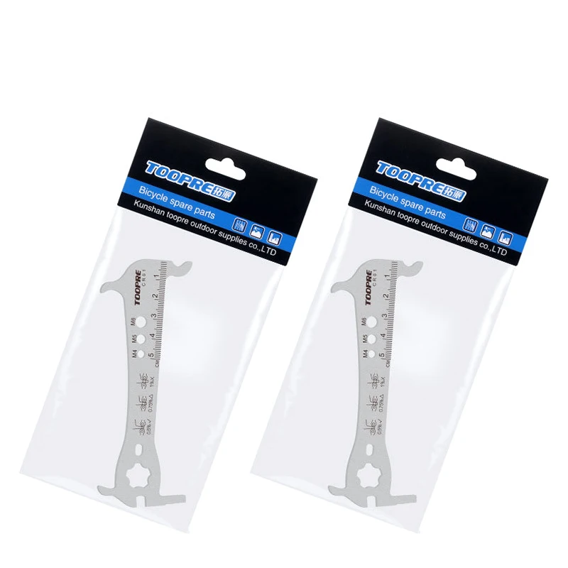 

1pcs Bicycle Chain Wear Indicator Checker Mountain Road Bike MTB Chains Gauge Measurement Ruler Cycling Replacement Repair Tool