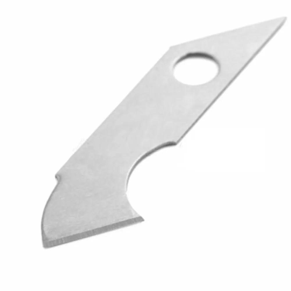

Brand New High Quality 10Pcs Acrylic Plexiglass Cutting Paper Steel Blade Leather Blade Process Easy To Cut And Durable