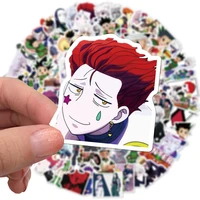 100pcs pack cool hunter x hunter anime stickers waterproof diy laptop skateboard luggage cartoon stickers toy decal for children