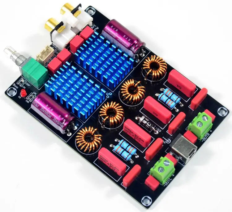 

TPA3116 2.0 Dual Chip WIMA Luxury Digital Power Amplifier Board (100W 100W)