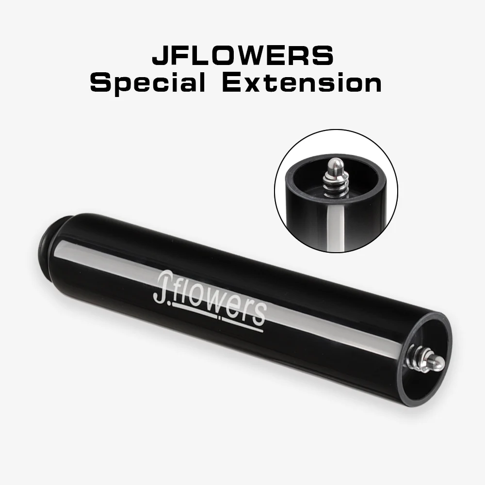 

Original Jflowers Billiard Extension with Bumper 15.5cm Cue Extension Joint Professional Durable Billiard Accessories