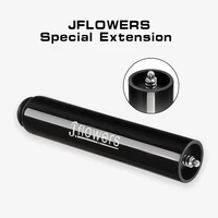 original jflowers billiard extension with bumper 15 5cm cue extension joint professional durable billiard accessories