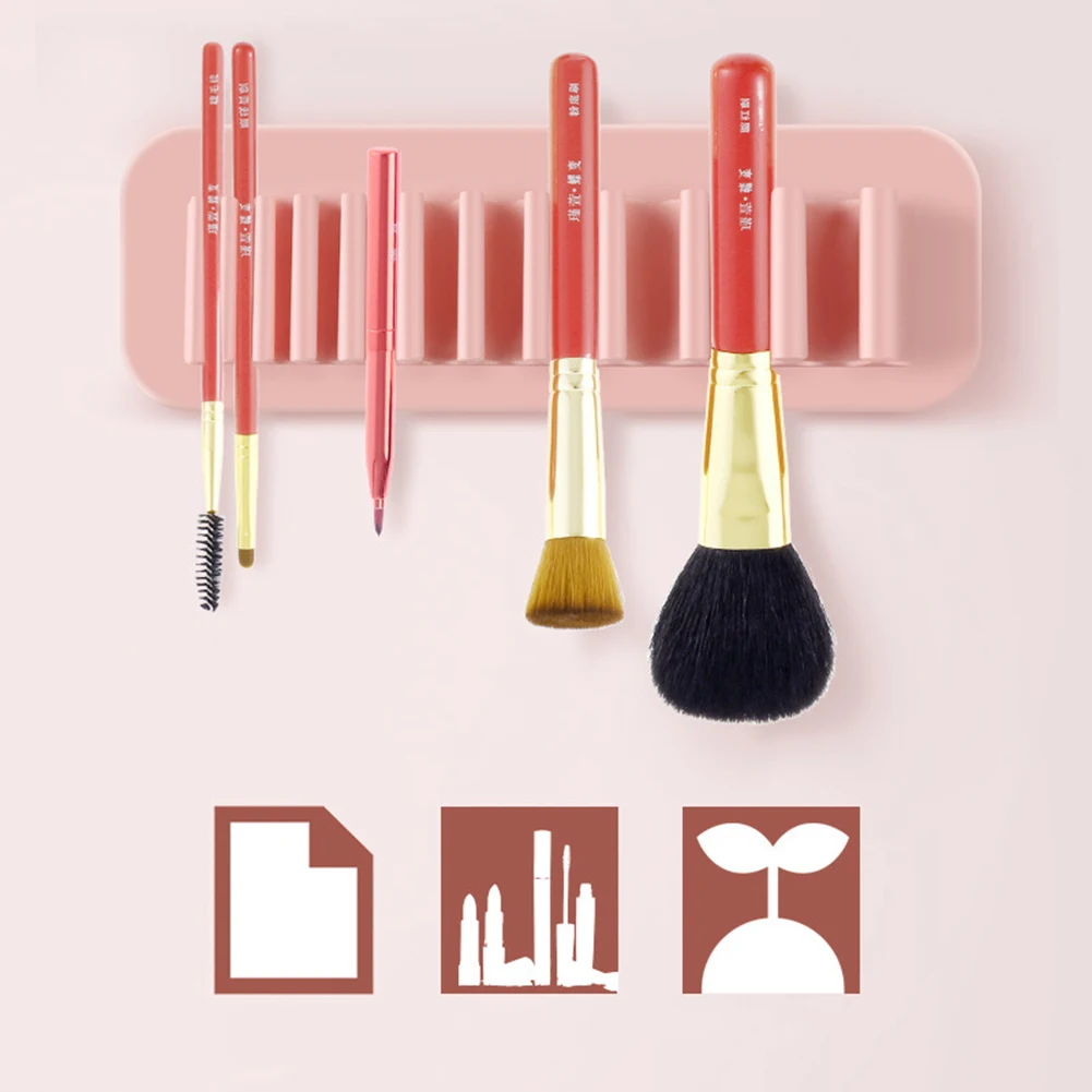 Новый держатель для зубных щеток полотенец косметики кистей макияжа органайзер