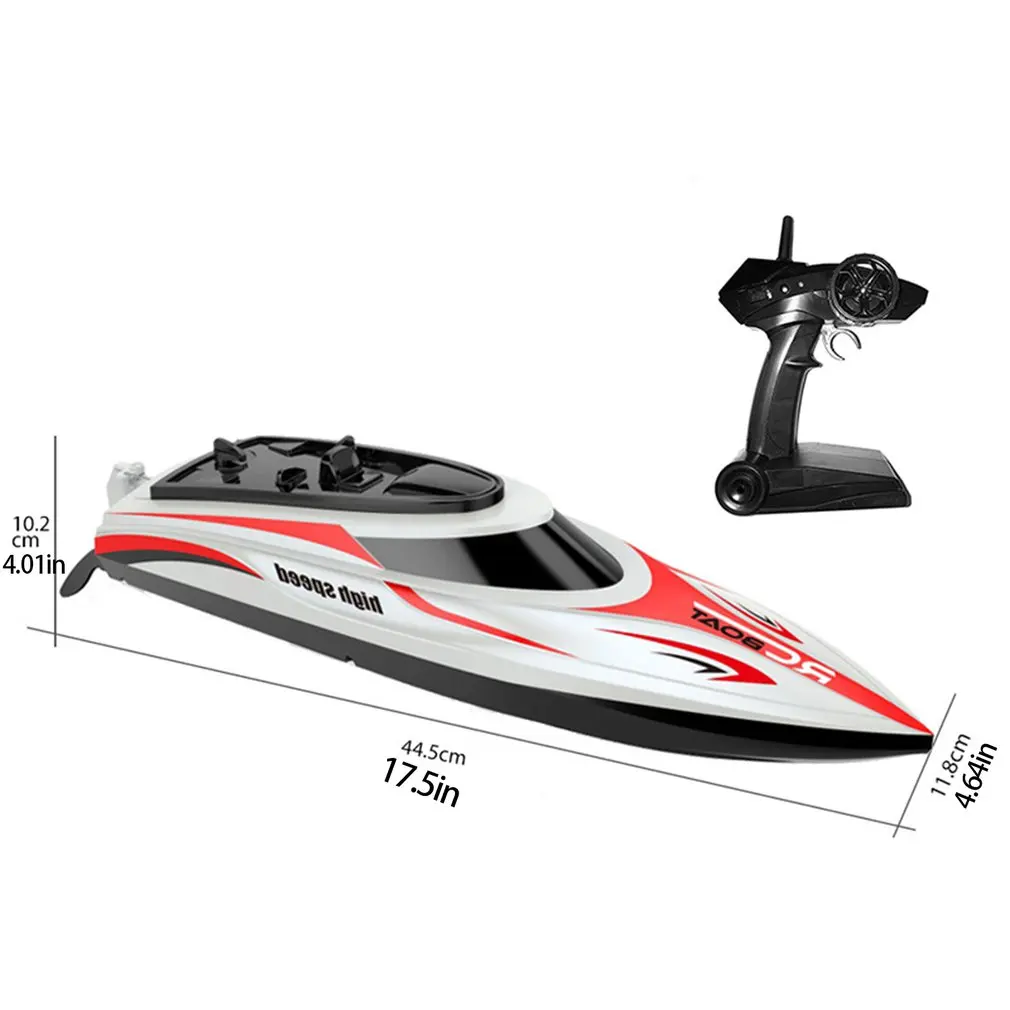 

High Speed Water Cooled Remote Control Speedboat Wireless Waterproof Children's Electric Toy Ship Model Creative Gift