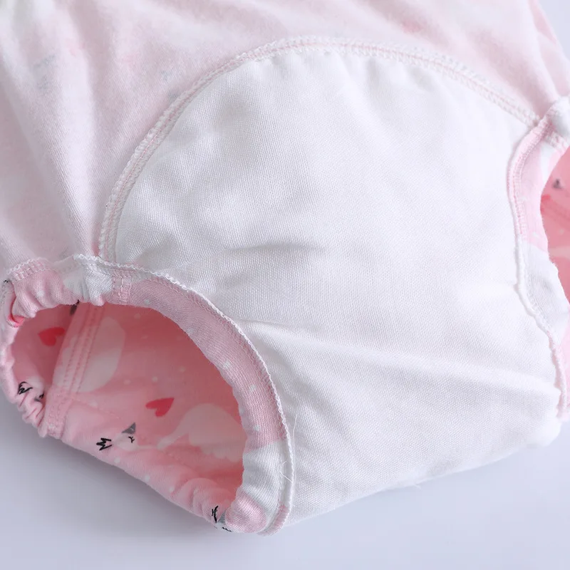 Elinfant, 1 шт., 6 Слоев Пеленки, хлопковые детские моющиеся подгузники, многоразовые подгузники/Детские тренировочные штаны