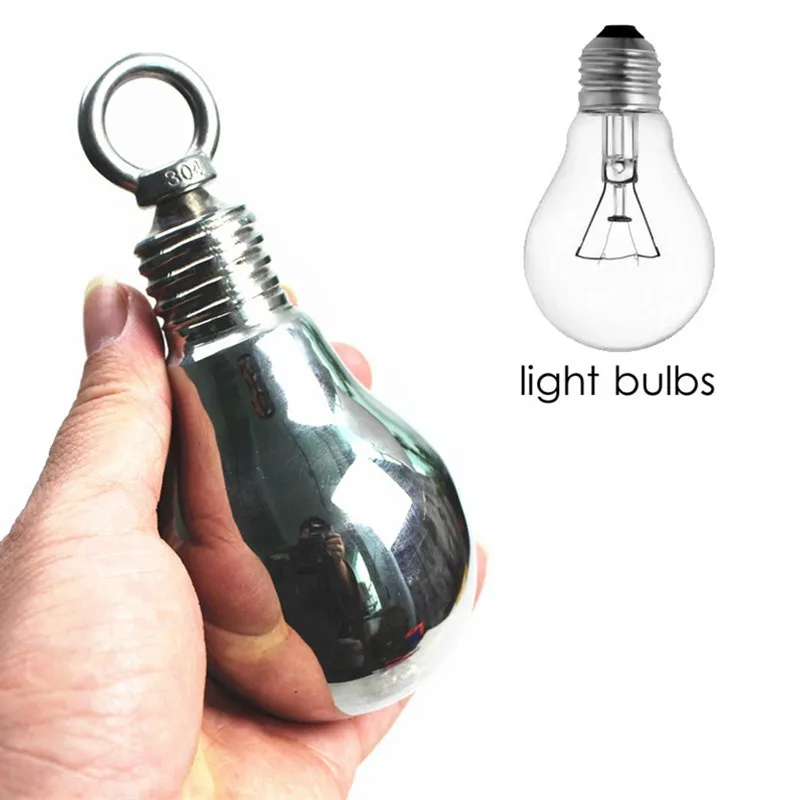 Анальная пробка в форме лампочки 8 размеров из нержавеющей стали | Красота и