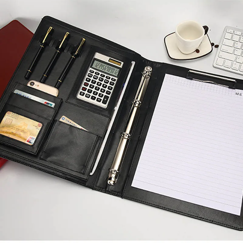 Многофункциональная папка А4 блокнот с калькулятор менеджера для контракта