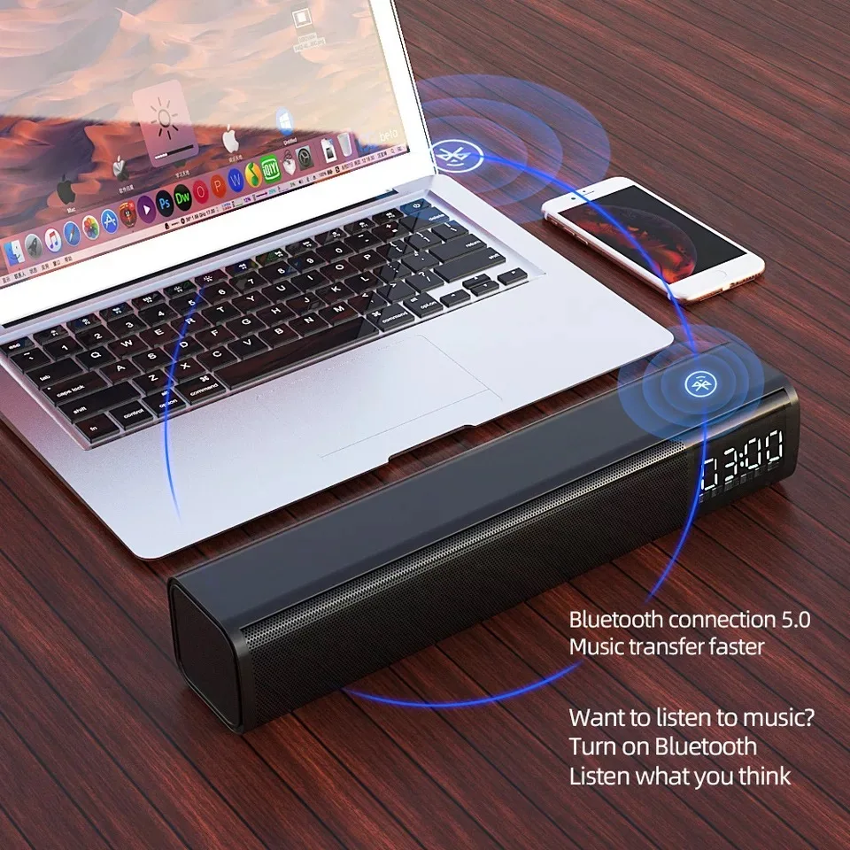 Домашний Настольный компьютер с питанием от USB домашний ТВ динамик аудиоразъем 3 5