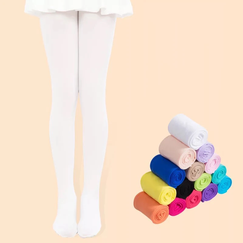 

Kids Girls Stockings Pantyhose Ballet Dance Tights for Girls Stocking Children Velvet Solid Pantyhose
