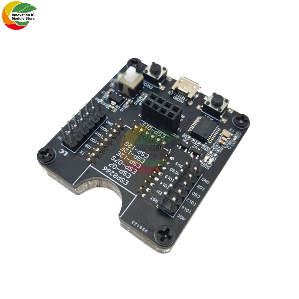 Ziqqucu ESP-WROOM-32 ESP8266 Burning Fixture Development Board ESP-01/01S/07/07S/12E/12F/12S/18T Easy Programer for Arduino | Электронные