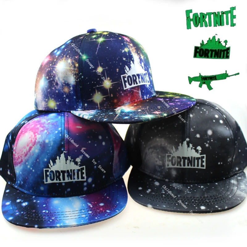 

Hot Sale Glowing Fortnite Game Baseball Cap Fashion Men Flat-edge Hip Hop Dad Hat Adjustable Children Luminous Trend Trucker Hat