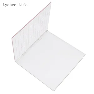 Прозрачный акриловый штамп Lychee Life, идеальный штампованная для скрапбукинга для папки для тиснения открыток, инструменты для скрапбукинга сделай сам