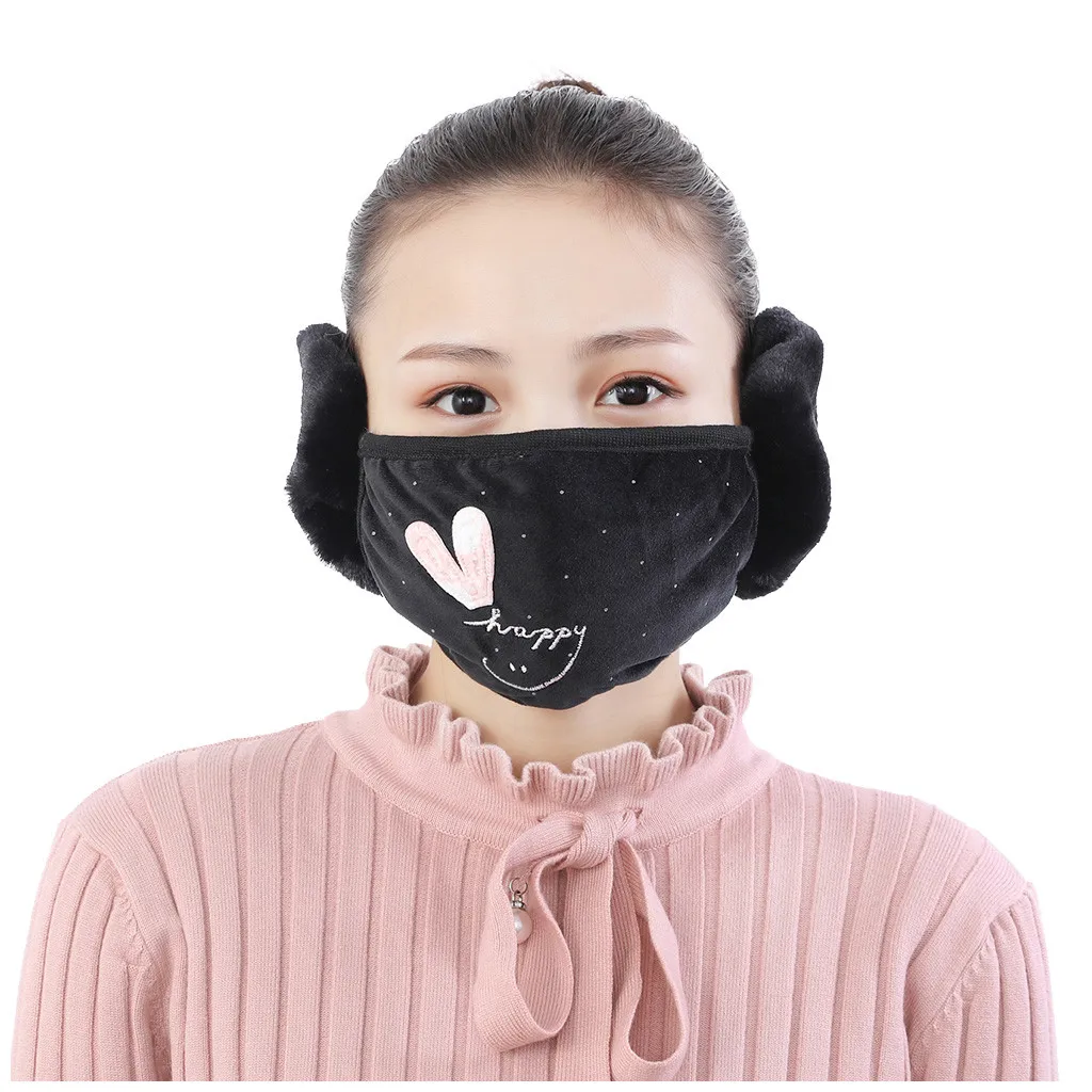 

1pcs Adult Universal mask Winter wind and cold Mouth Cover Mask fashion print Breathable Face Cover mascarilla espaa