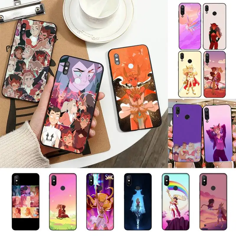 

FHNBLJ She Ra And The Princesses Of Power Phone Case For Redmi Note 7 5 8A Note8pro 9Pro 8T Coque for note6pro Capa