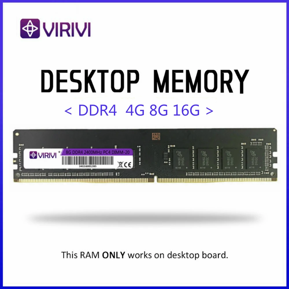 desktop ram virivi ddr4 ram 8gb 4gb 16gb 2133 2400 2666 dimm desktop memory support motherboard ddr4 computer parts free global shipping