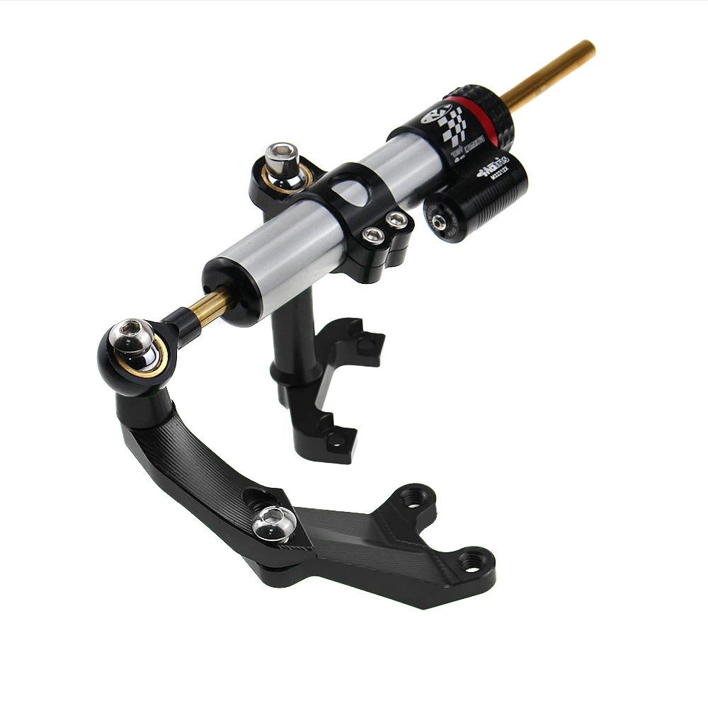 

Алюминиевый стабилизатор рулевого управления для KAWASAKI ER-6N ER6N ER 6N 2012-2016, комплект монтажного кронштейна