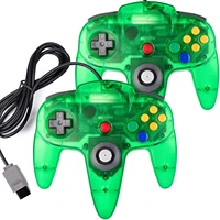 2 pack n64 controller classic wired n64 64 bit gamepad joystick for ultra 64 video game console n64 system