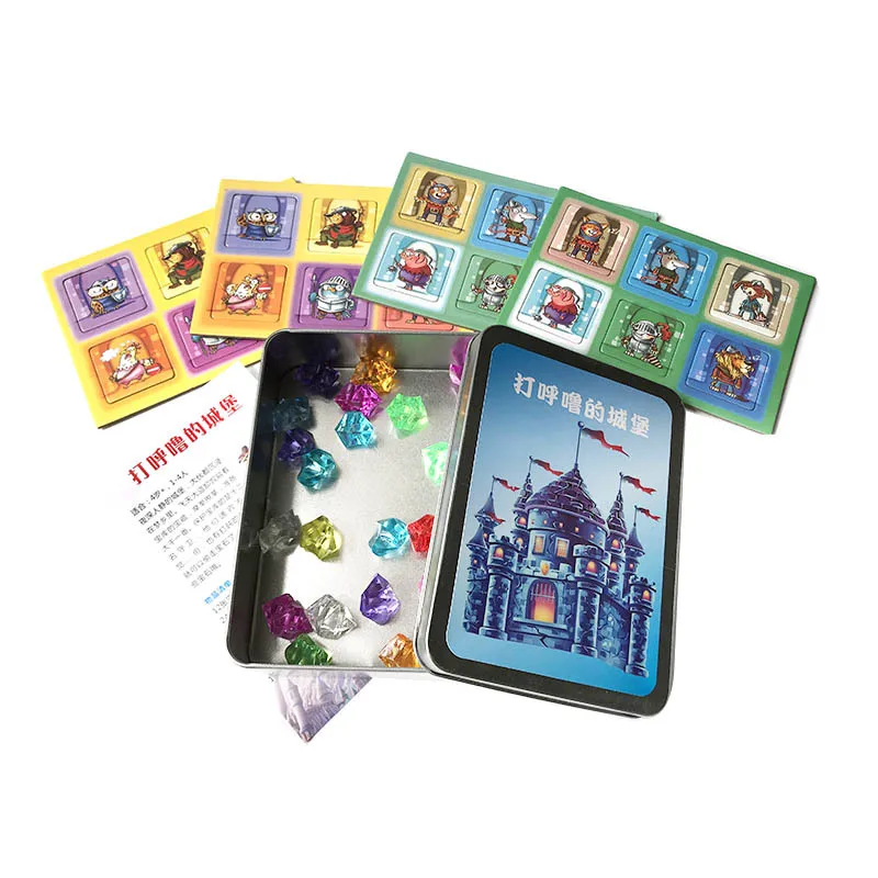 

Snoring Castle Celebrity Inspired Haba Children's Board Game Mimi Snake Game Continental Children's Board Game