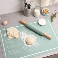 extra large baking mat silicone pad sheet baking mat for rolling dough pizza dough non stick maker holder kitchen tools 40x60cm
